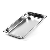 ГАСТРОЕМКОСТЬ 1/1х2,5'' 530х325х65 с ручками Luxstahl 0,6 мм,9 л нерж. 