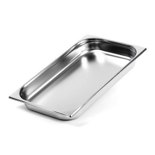 ГАСТРОЕМКОСТЬ 1/1х2,5'' 530х325х65 с ручками Luxstahl 0,6 мм,9 л нерж. 