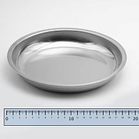 Тарелка 0.25 л МАЯР D-18,5см мелкая нерж "л" для вторых блюд YK-0704-338-160