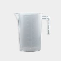 Мерный стакан(кувшин) пластиковый  4литр (YK-0419-23) (A-400ML)