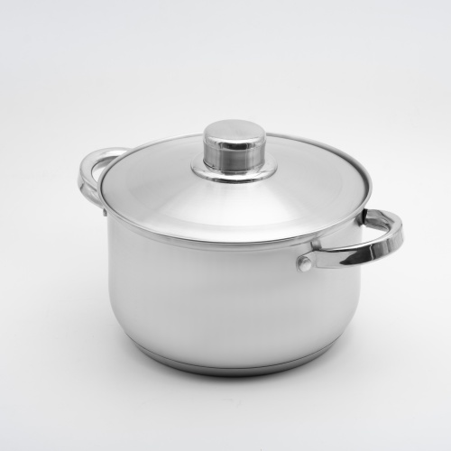 Кастрюля 2,7л МАЯР ТРС НЕРЖ матовая,дут.ручки  YK-0607-2172