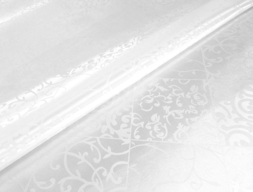 Клеенка 1,4*20 м тканевая с PVC покрытием JACQUARD SILVER мод.YM-T07С