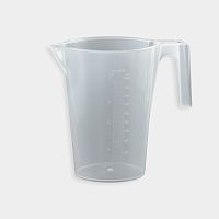 Мерный стакан(кувшин) пластиковый  1литр (YK-0419-23) (B-100ML)