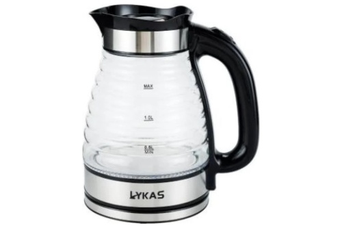 Чайник электрический 2л стекло 1500-1850W арт.L-910