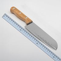 Нож 29см с деревянной ручкой японский поварской YP-7009