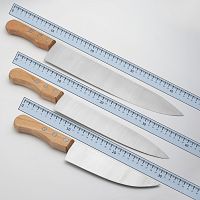 Набор ножи Поварская тройка МАЯР  40HO-6CM-Н