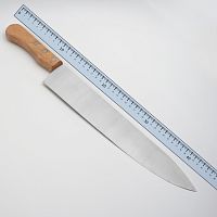 Нож 45см с деревянной ручкой (Поварская тройка) большой 40HO-6СН-Б