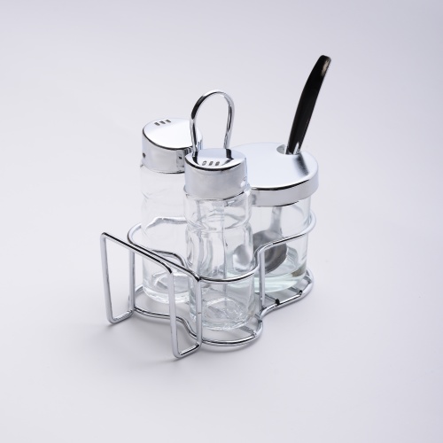 Набор для специй с салфетницей 4 предмета РГ1 прутковая МАЯР НЕРЖ КА010